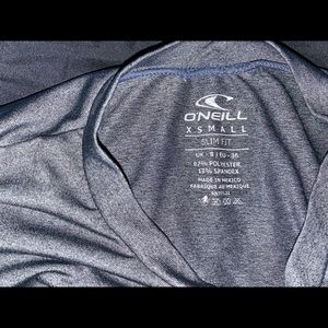 O’NEIL SLIM FIT GREY LONG SLEEVE